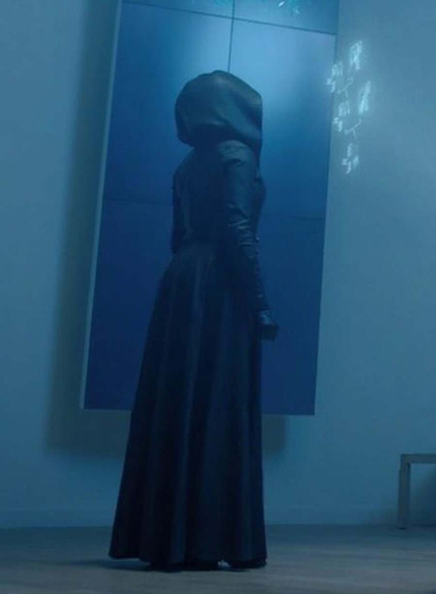 Angela Abar Watchmen Sister Night Black Coat