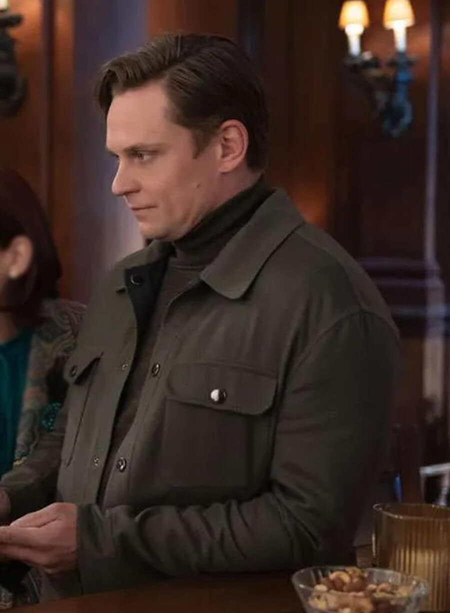 Angus Doyle Elsbeth Season 2 Grey Jacket