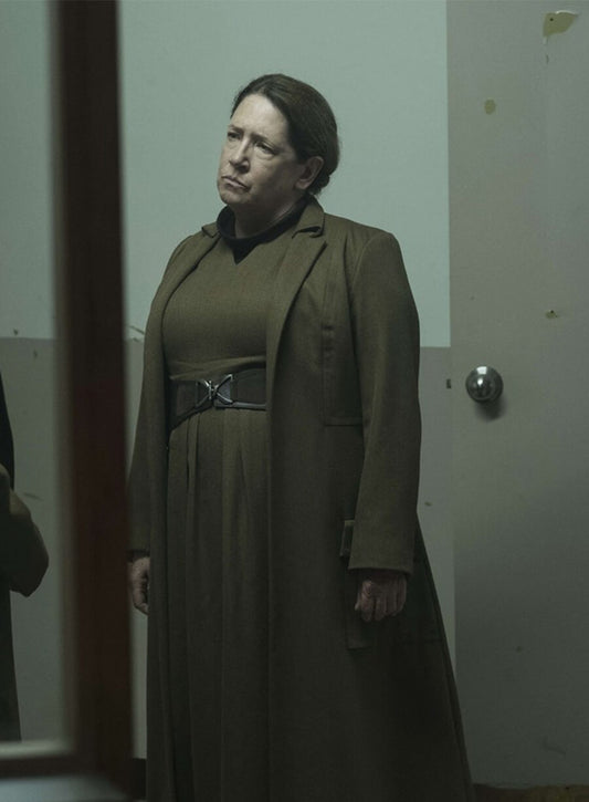 Ann Dowd The Handmaid's Tale Brown Coat