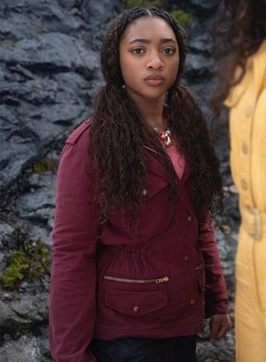 Annabeth Chase Percy Jackson and the Olympians Maroon Jacket