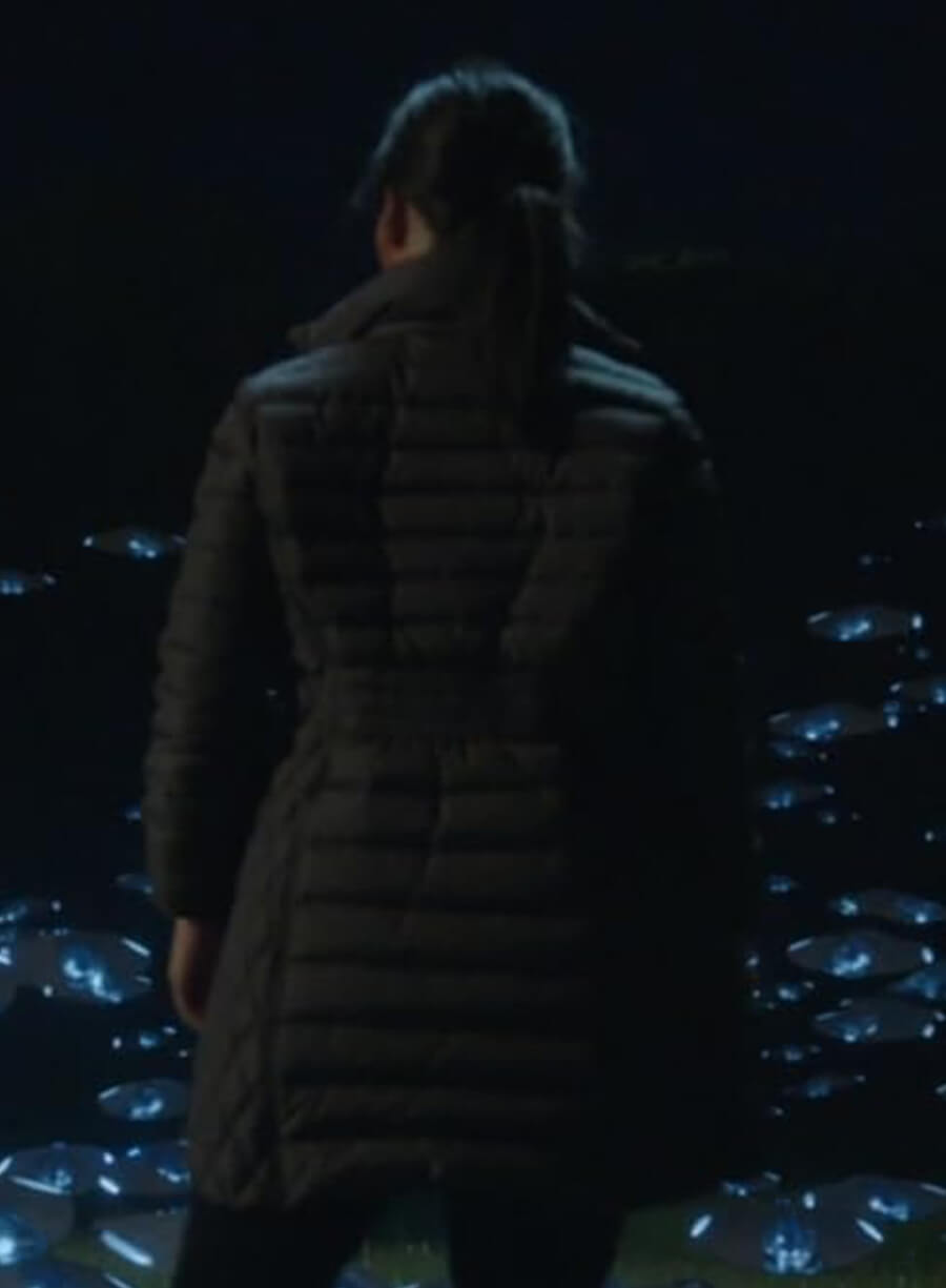 Annie Chang Peacemaker Sophie Song Grey Puffer Jacket