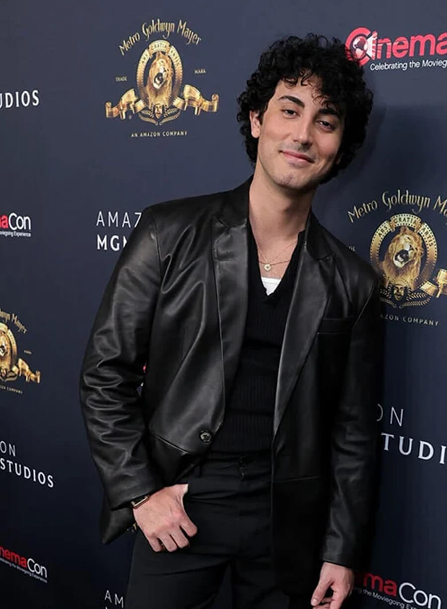 Anthony Ippolito I Play Rocky 2026 Event Leather Blazer 