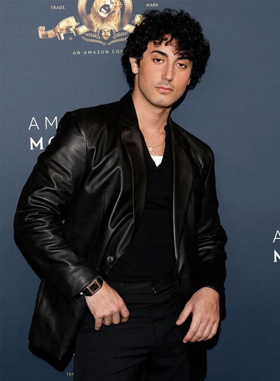 Anthony Ippolito I Play Rocky 2026 Event Leather Blazer 