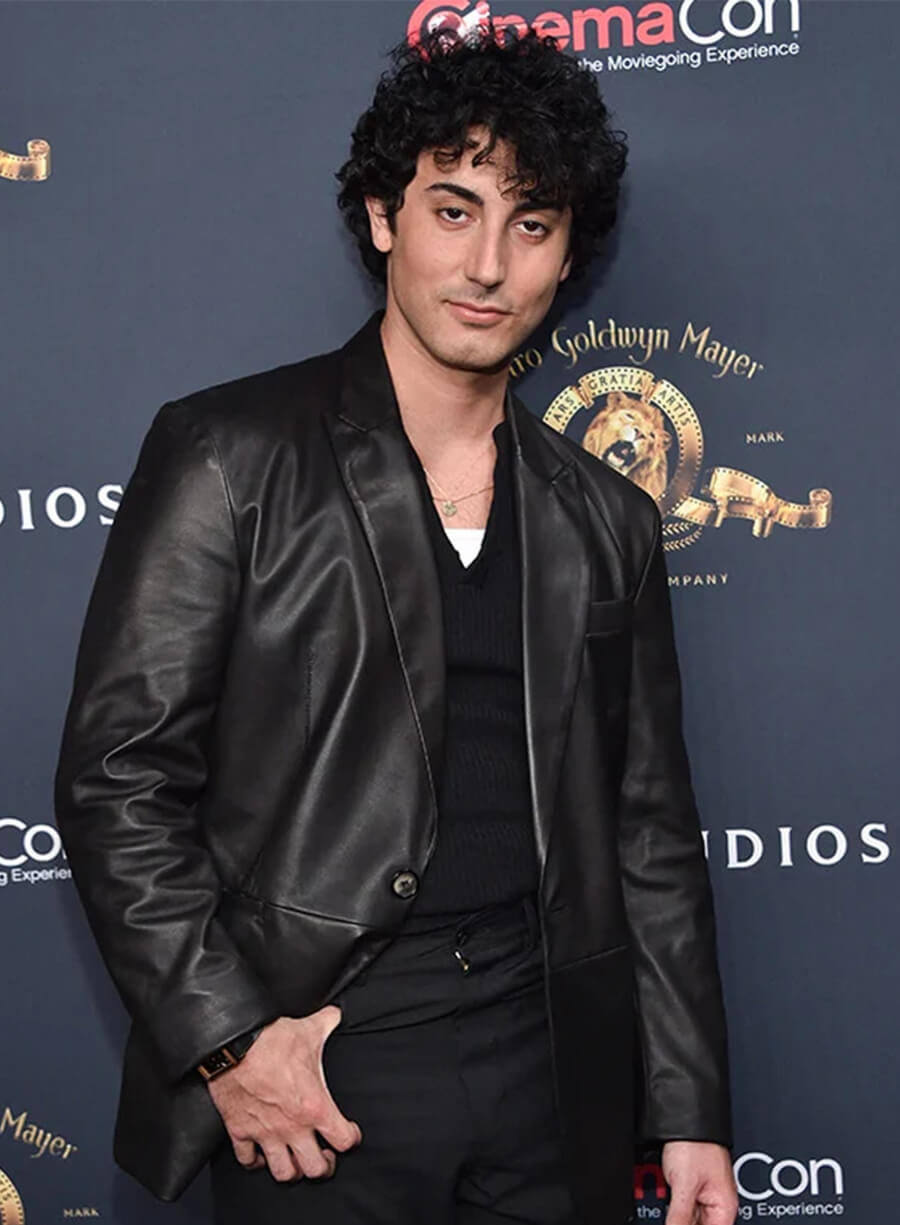 Anthony Ippolito I Play Rocky 2026 Event Leather Blazer 
