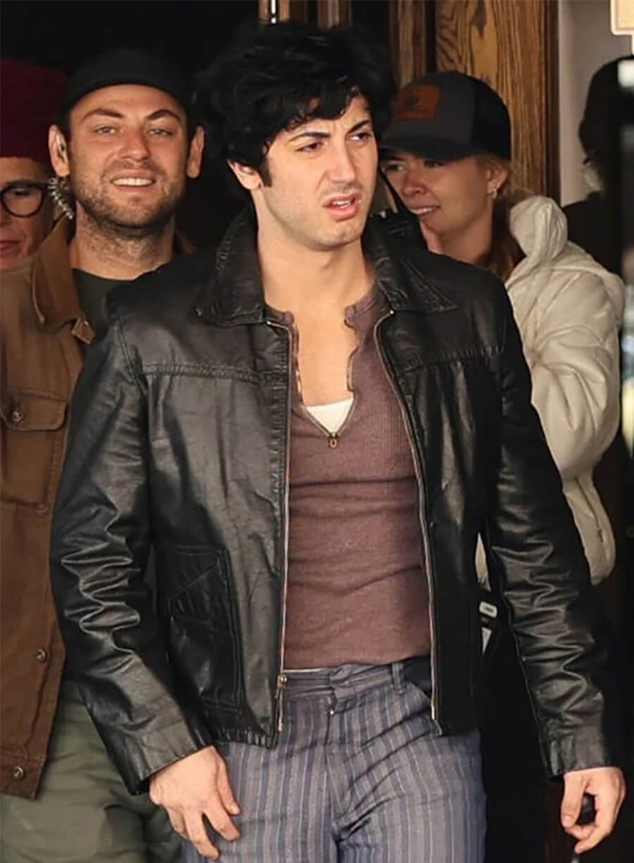 Anthony Ippolito I Play Rocky Sylvester Stallone Leather Jacket