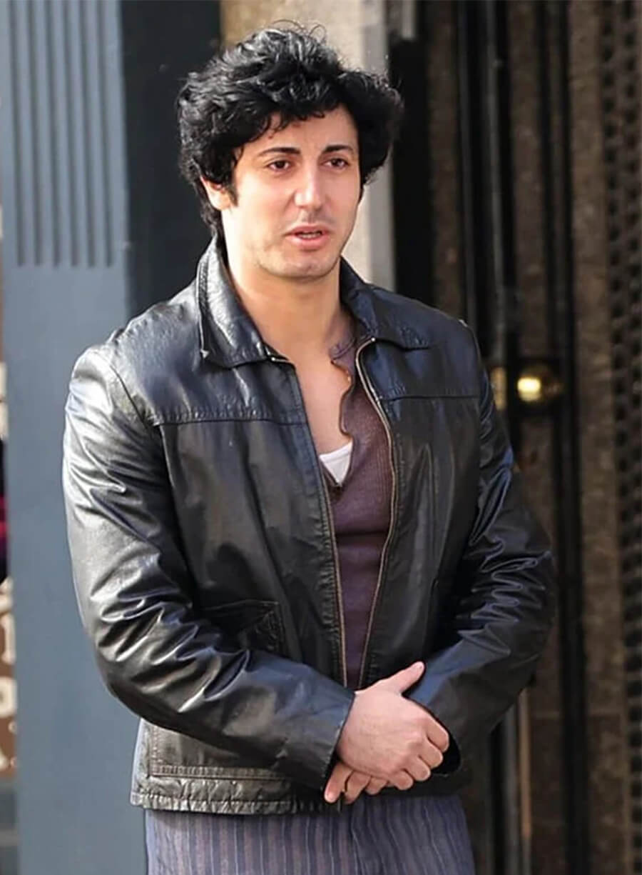 Anthony Ippolito I Play Rocky Sylvester Stallone Leather Jacket