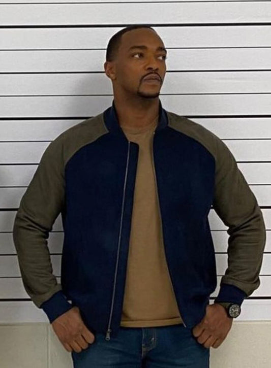 Anthony Mackie Falcon and The Winter Soldier Sam Bomber Jacket