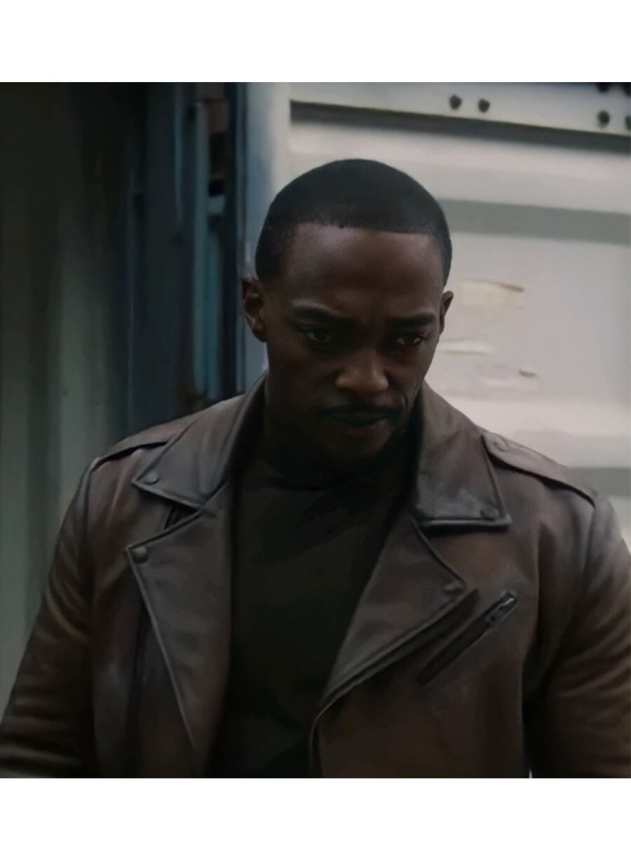 Anthony Mackie The Falcon and the Winter Soldier Sam Leather Jacket