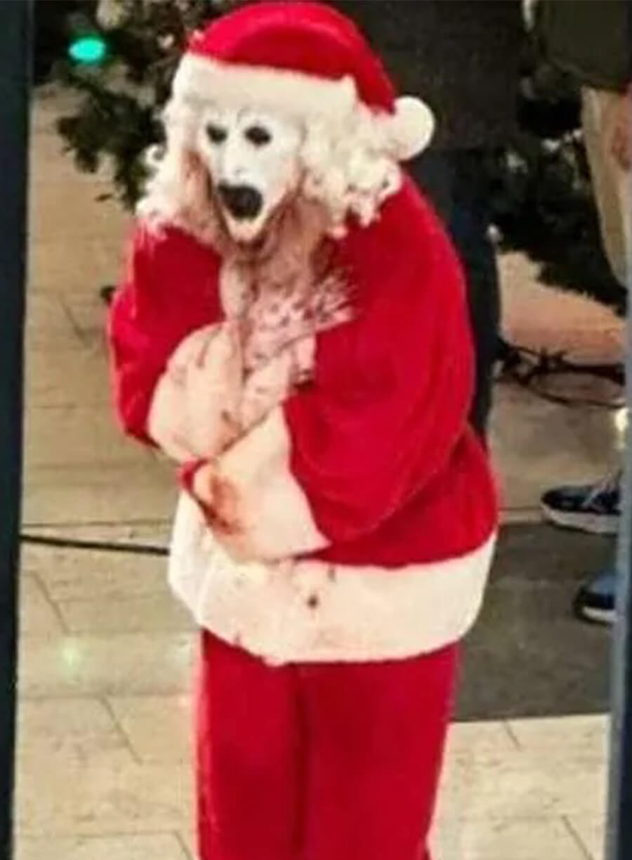 Art the Clown Santa Claus Costume Jacket