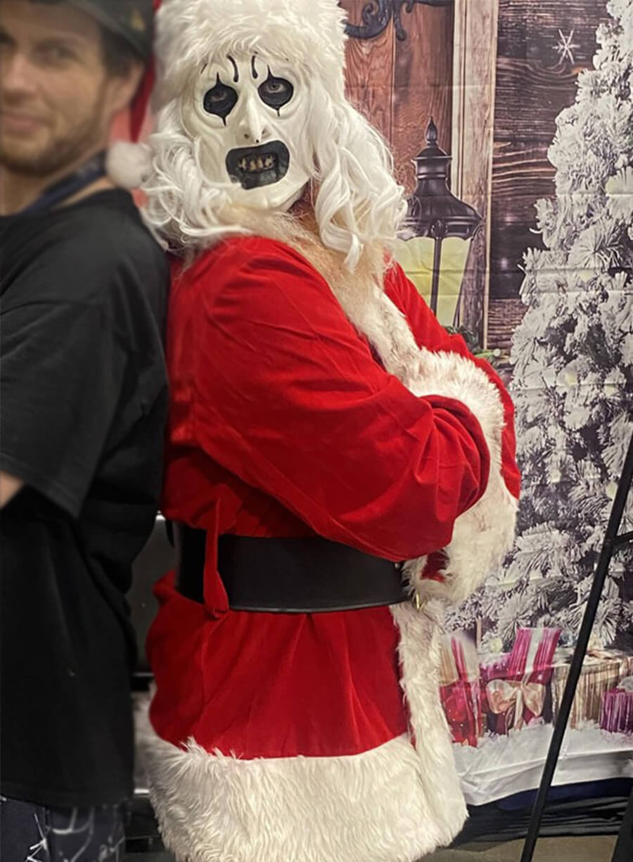 Art the Clown Santa Claus Costume Jacket