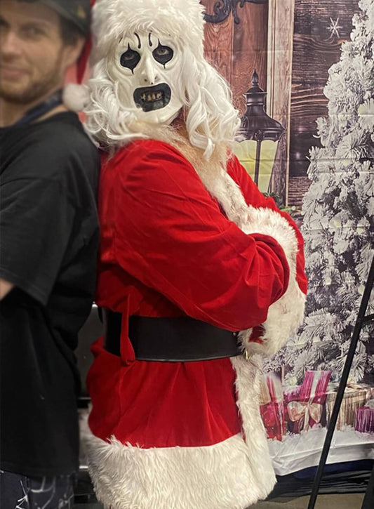Art the Clown Santa Claus Costume Jacket