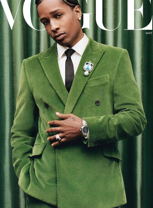 ASAP Rocky Green Blazer 