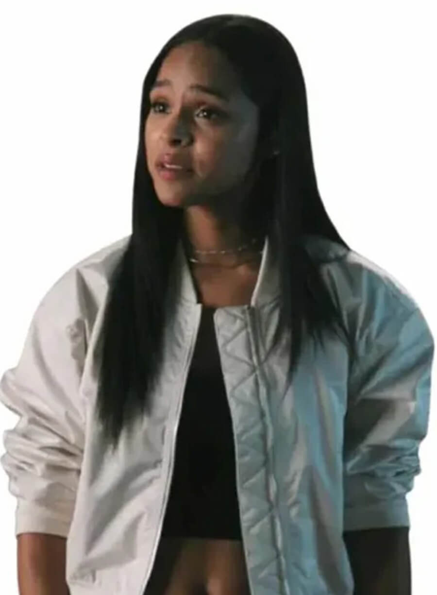 Ash Santos  Marshals 2026 Andrea Cruz White Jacket