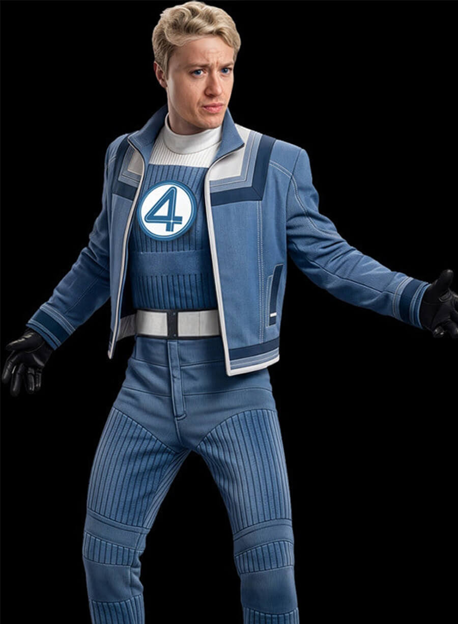 Avengers: Doomsday 2026 Johnny Human Torch Costume Jacket