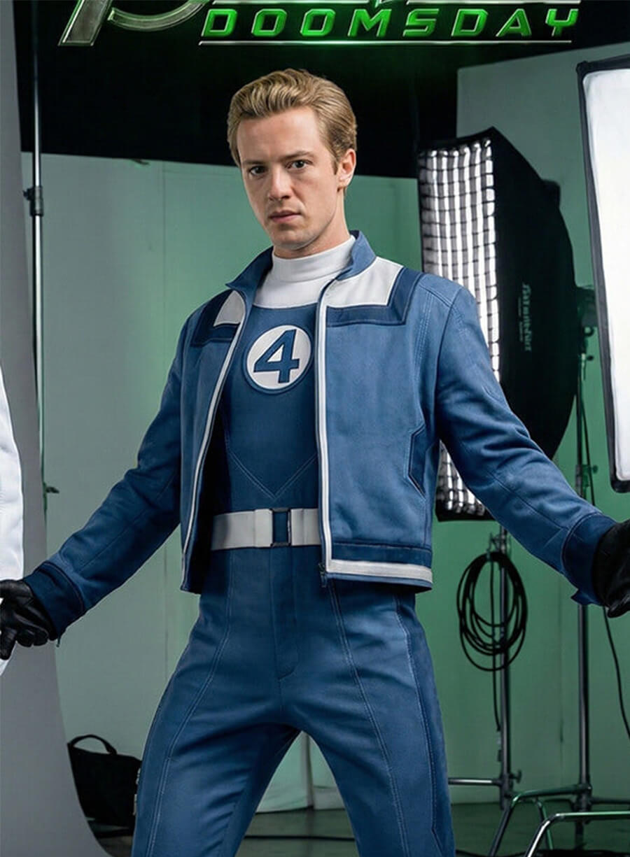 Avengers: Doomsday 2026 Johnny Human Torch Costume Jacket