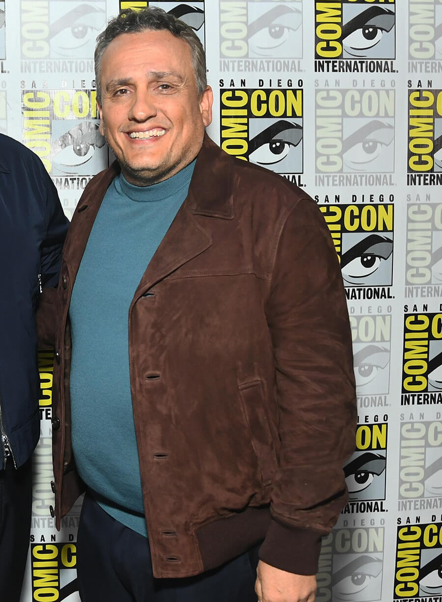 Avengers Doomsday Event Joe Russo Brown Suede Jacket
