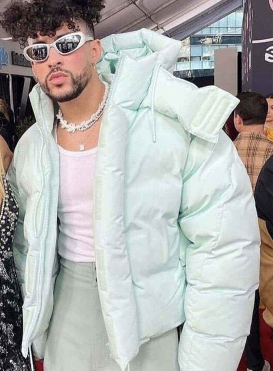 Bad Bunny Puffer Jacket