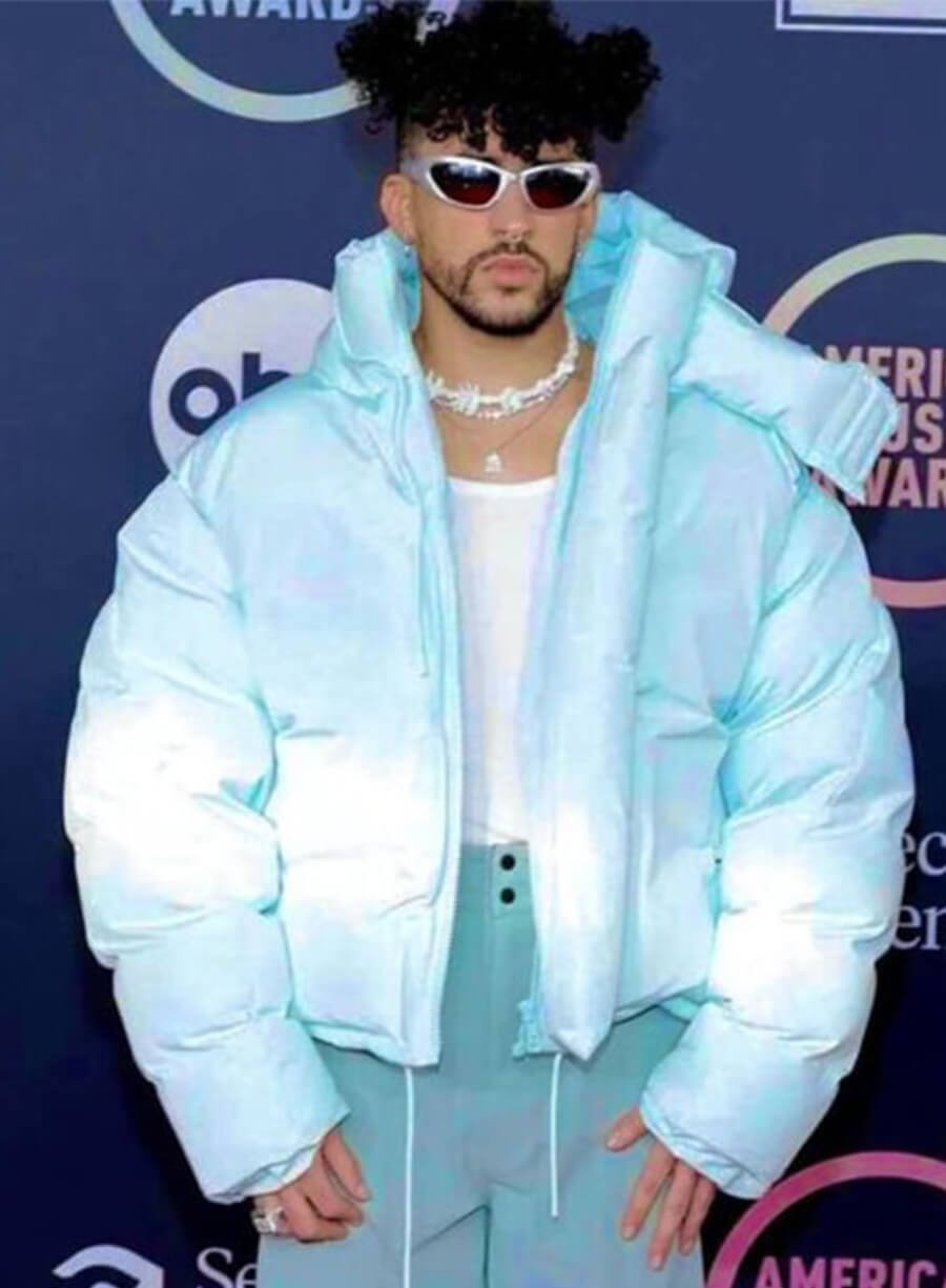 Bad Bunny Puffer Jacket