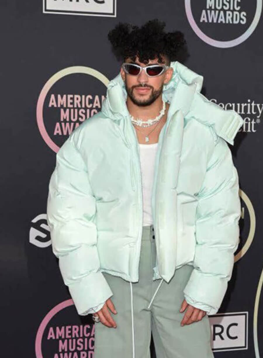 Bad Bunny Puffer Jacket