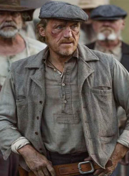 Banner Creighton 1923 Grey Wool Vest