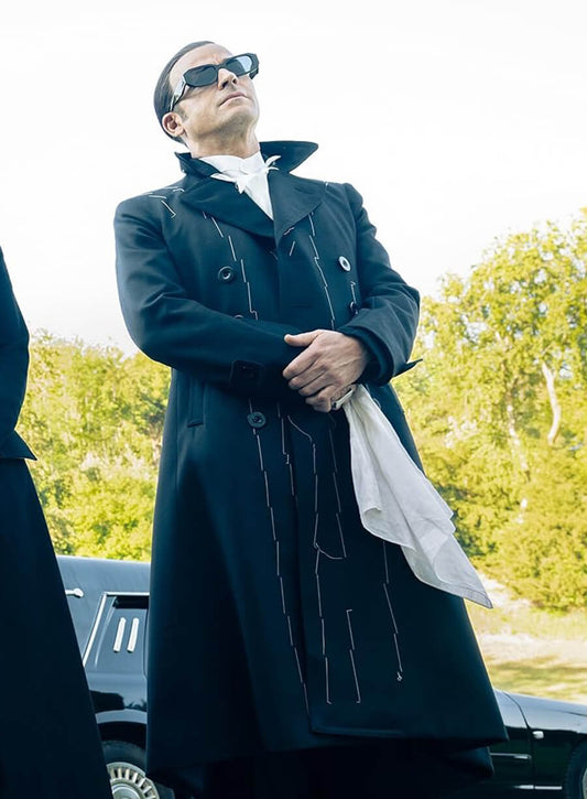 Beetlejuice Beetlejuice 2024 Justin Theroux Rory Black Coat