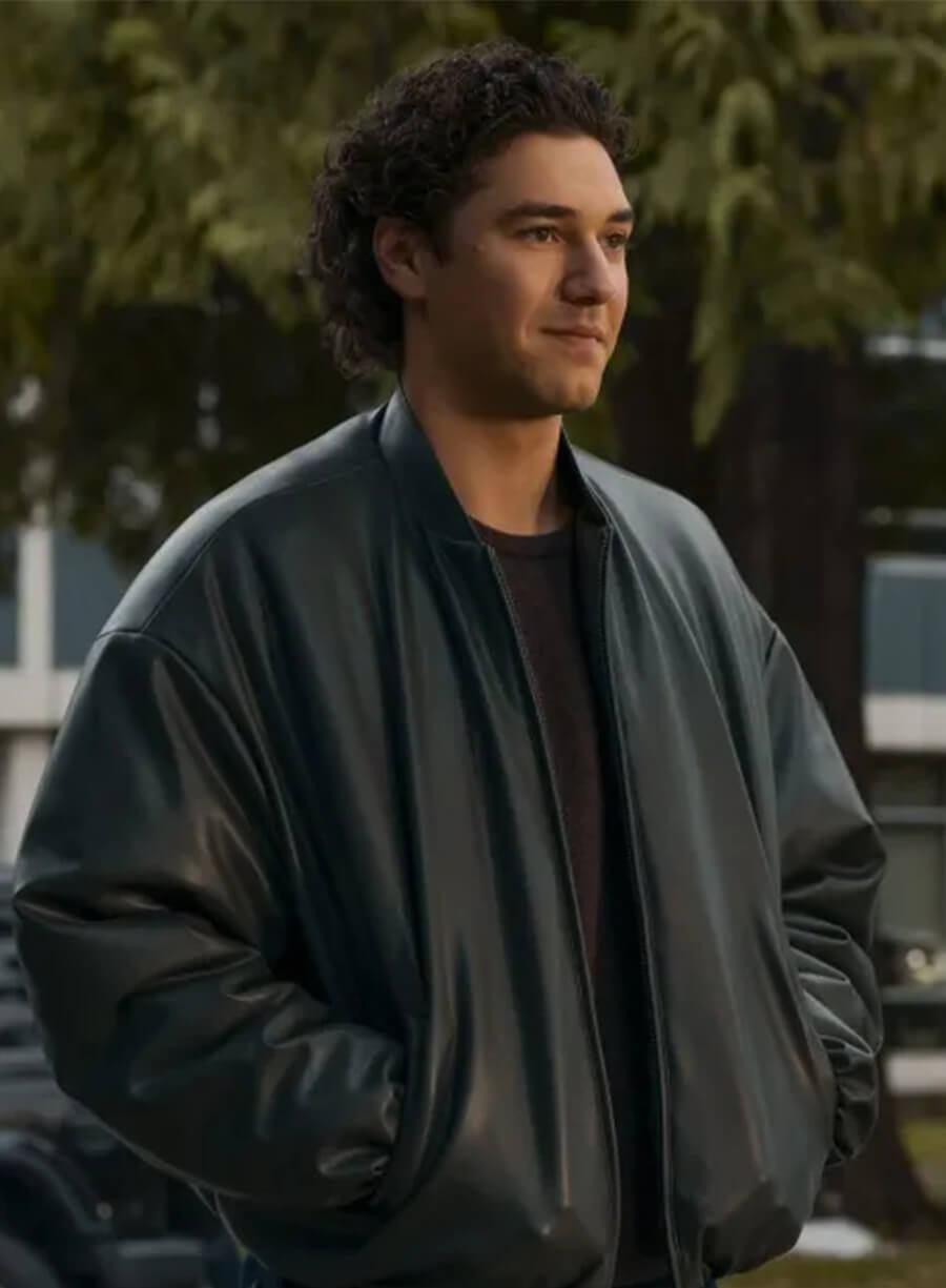 Belmont Cameli Off Campus 2026 Garrett Graham Leather Jacket