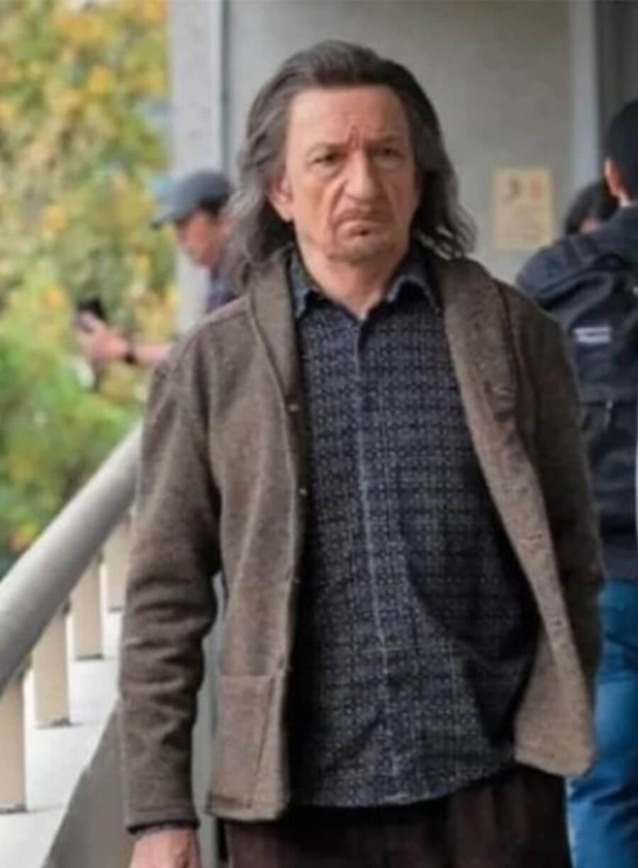 Ben Kingsley Wonder Man 2026 Trevor Slattery Wool Jacket Coat