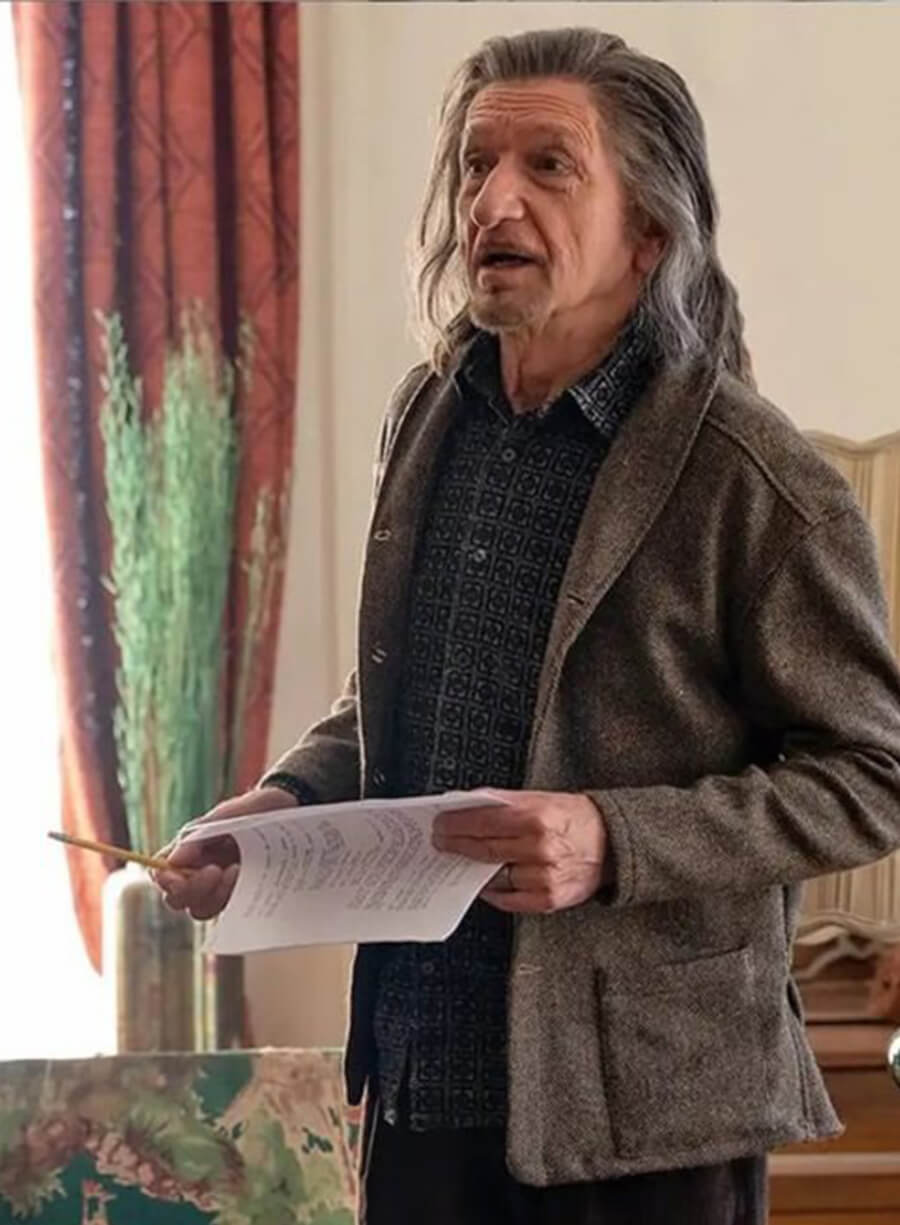 Ben Kingsley Wonder Man 2026 Trevor Slattery Wool Jacket Coat
