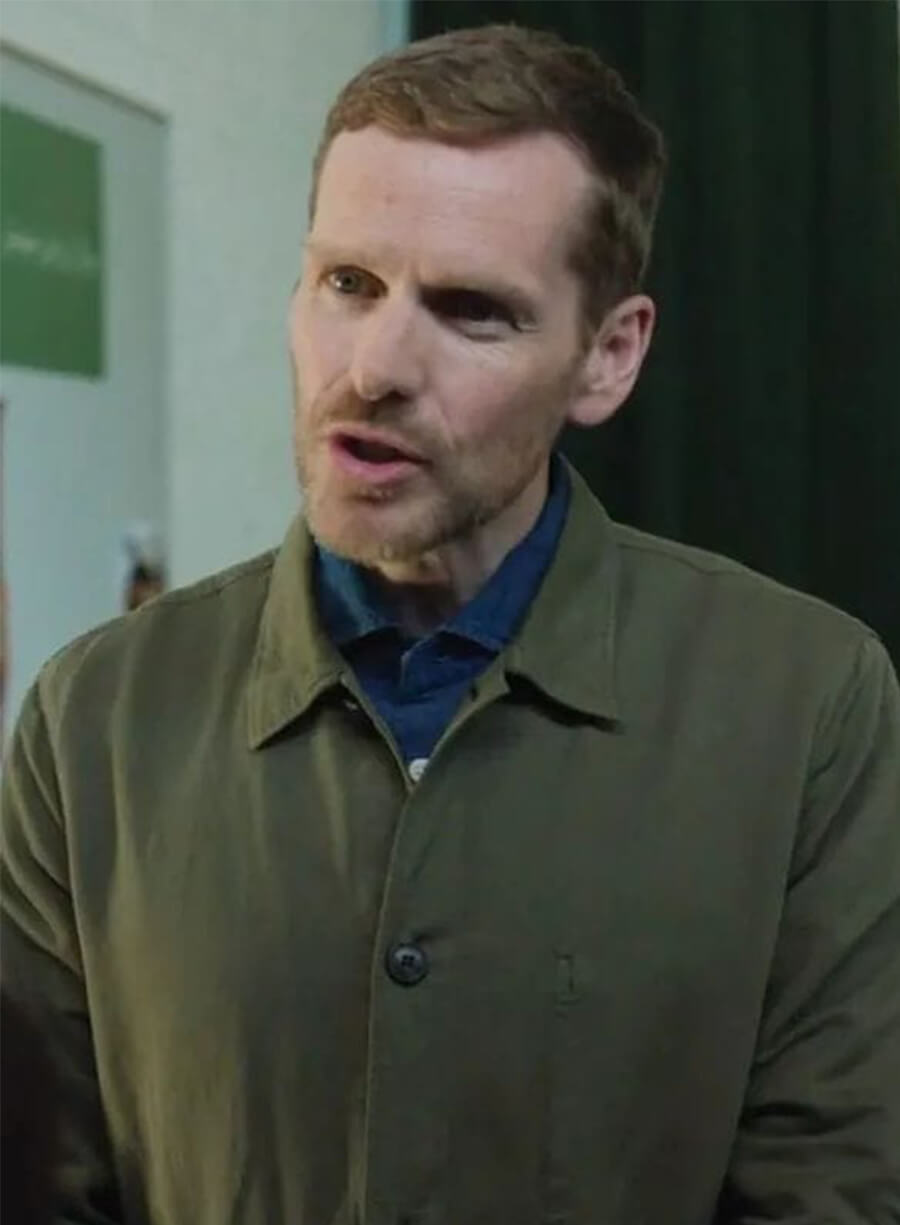 Betrayal 2026 Shaun Evans John Hughes Green Jacket