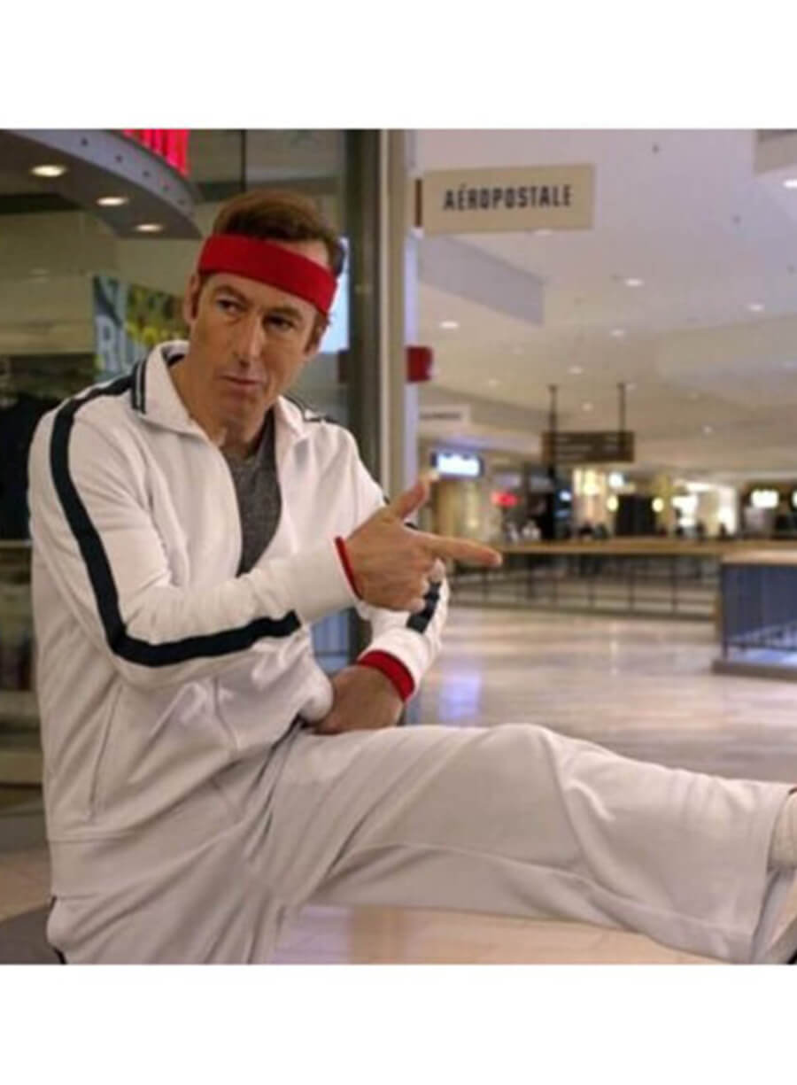 Better Call Saul Bob Odenkirk Jimmy McGill White Tracksuit 
