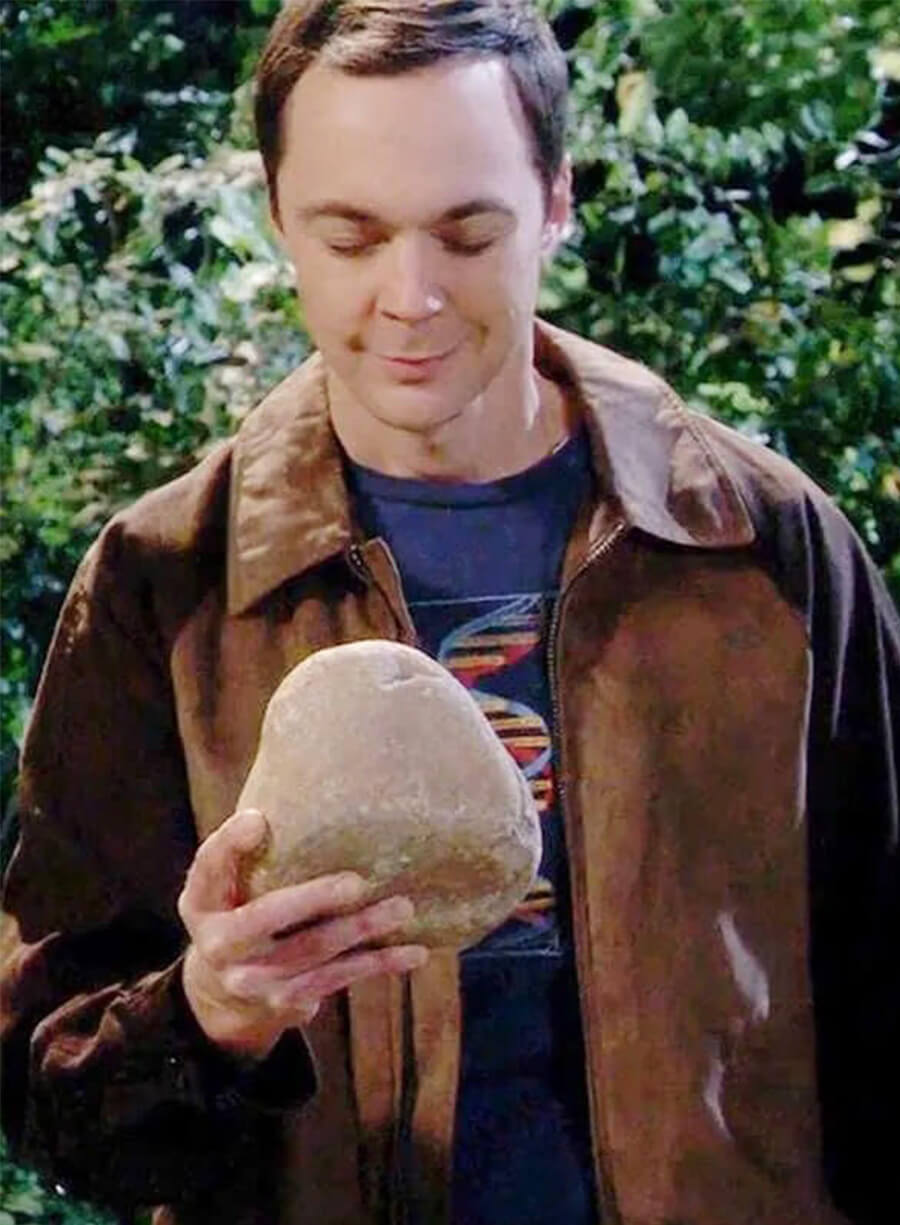 Big Bang Theory S10 Sheldon Cooper Brown Cotton Jacket