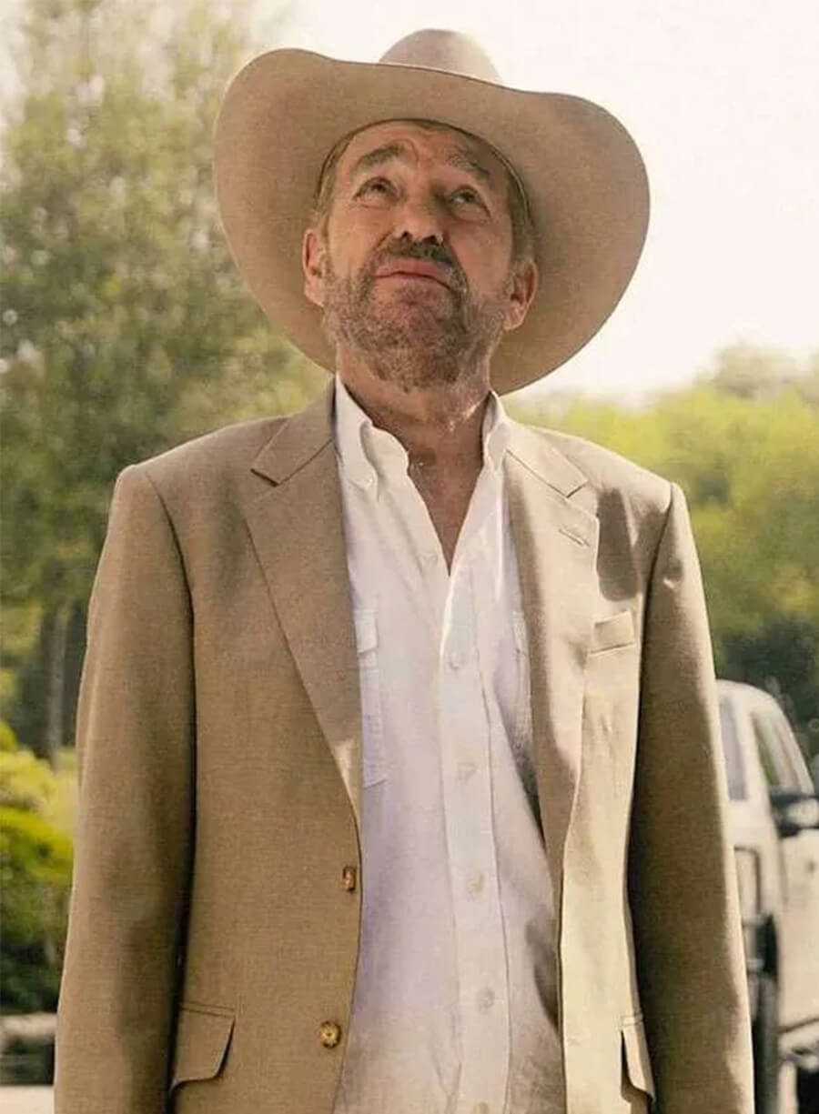 Billy Bob Thornton Landman Tommy Beige Blazer