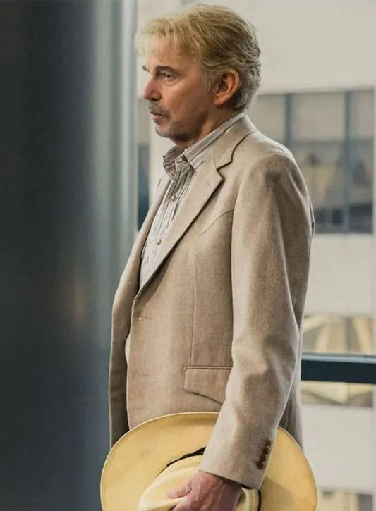 Billy Bob Thornton Landman Tommy Beige Blazer