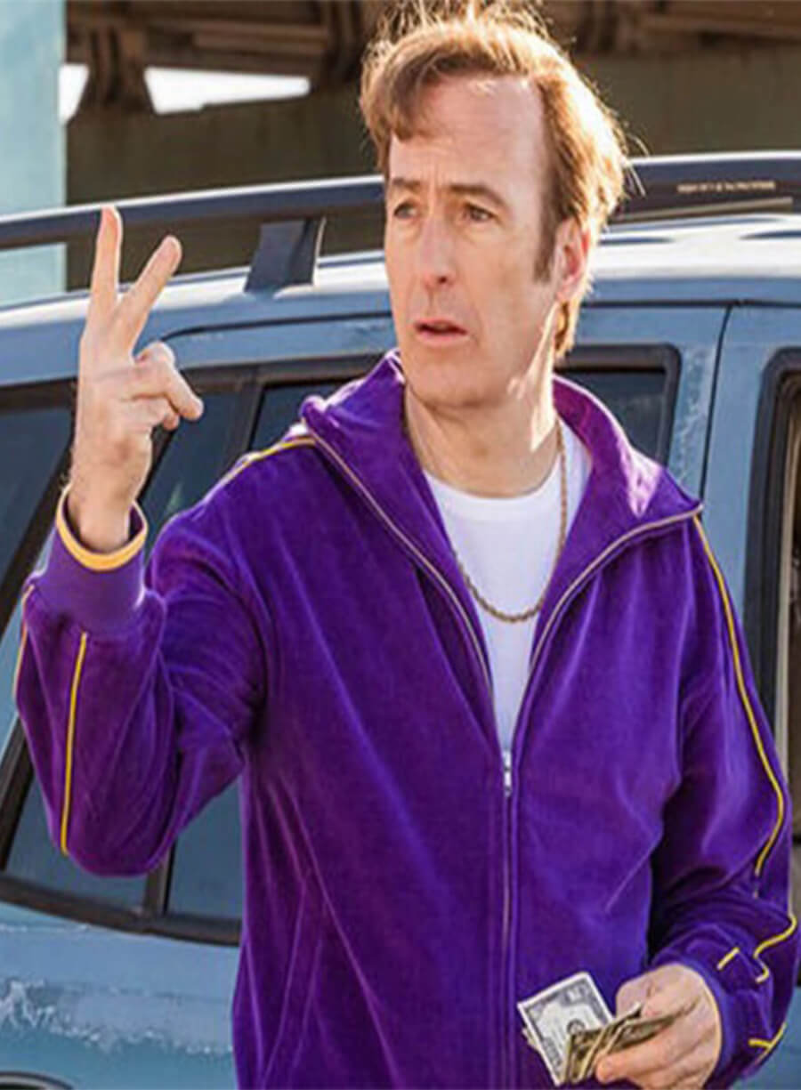 Bob Odenkirk Better Call Saul Jimmy McGill Blue Tracksuit