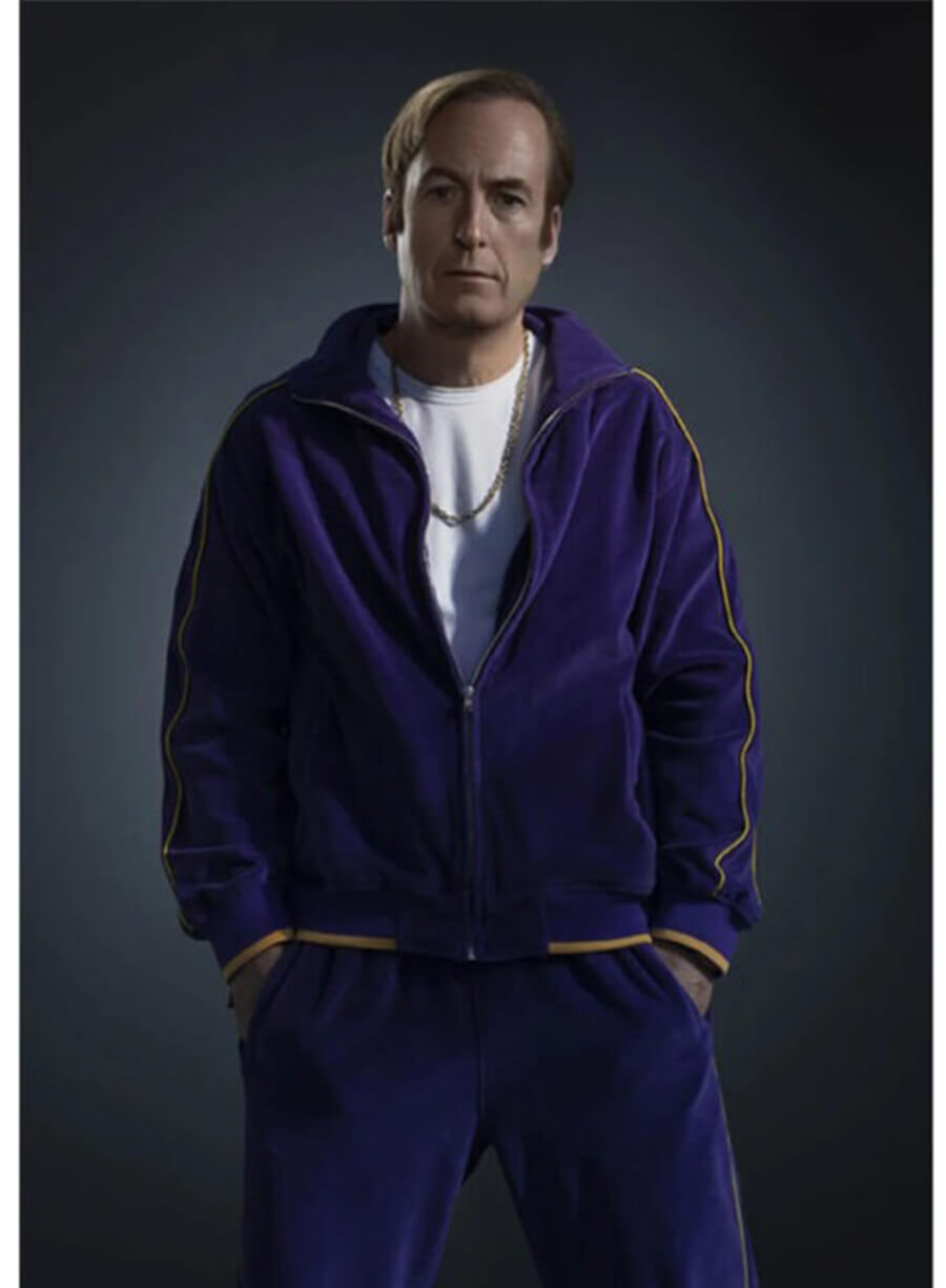 Bob Odenkirk Better Call Saul Jimmy McGill Blue Tracksuit