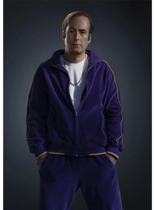 Bob Odenkirk Better Call Saul Jimmy McGill Blue Tracksuit