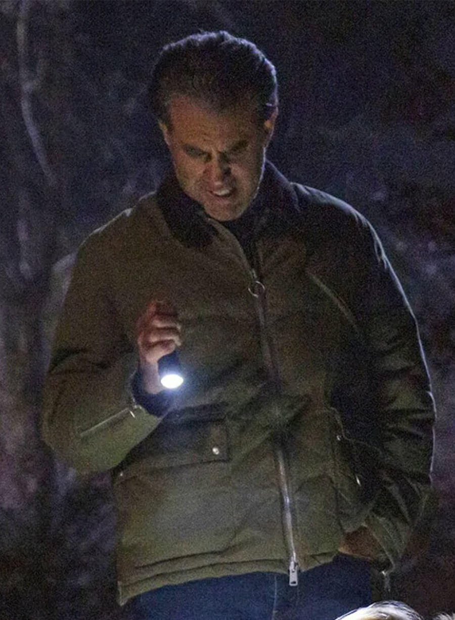 Bobby Cannavale Scarpetta 2026 Pete Marino Green Jacket