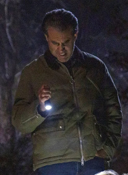 Bobby Cannavale Scarpetta 2026 Pete Marino Green Jacket