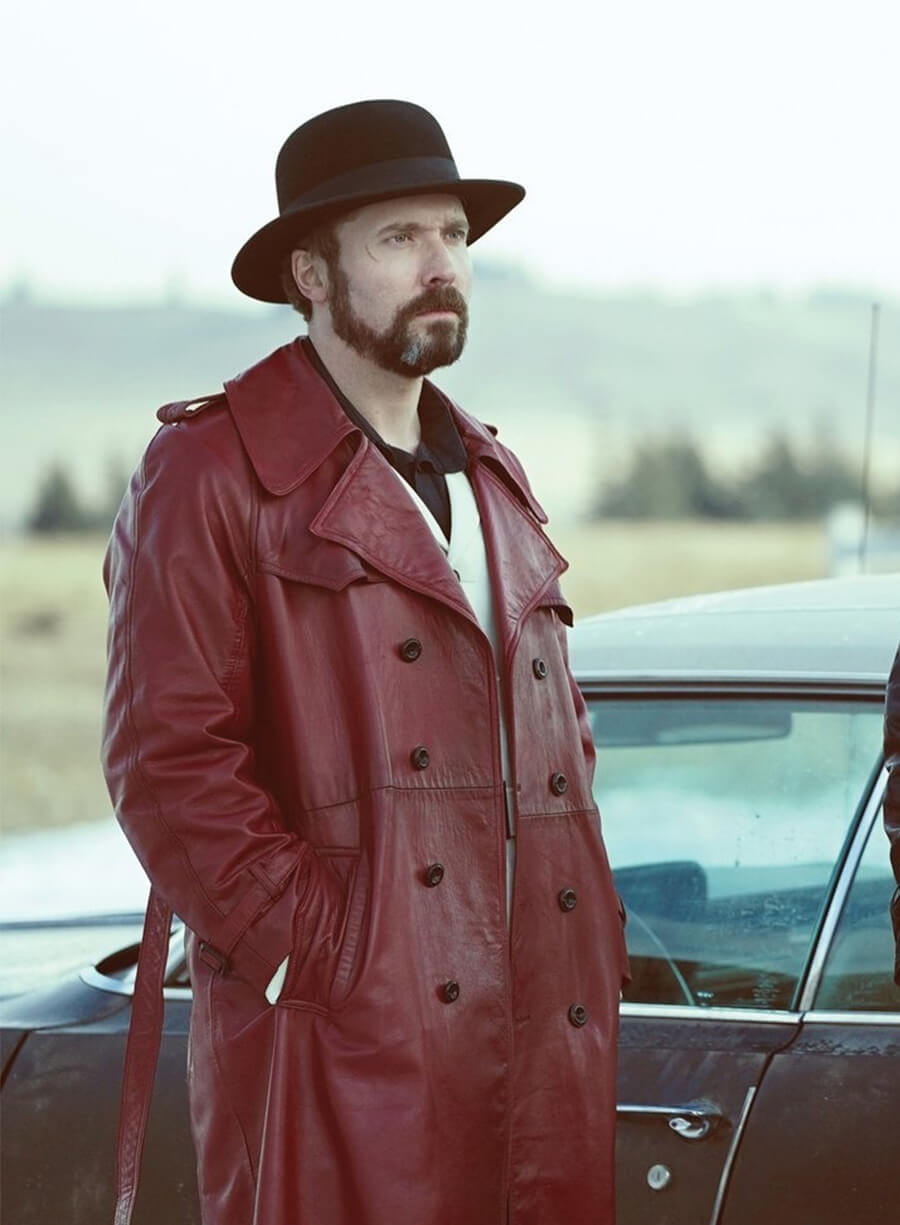 Brad Mann Fargo 2014 Gale Kitchen Leather Coat