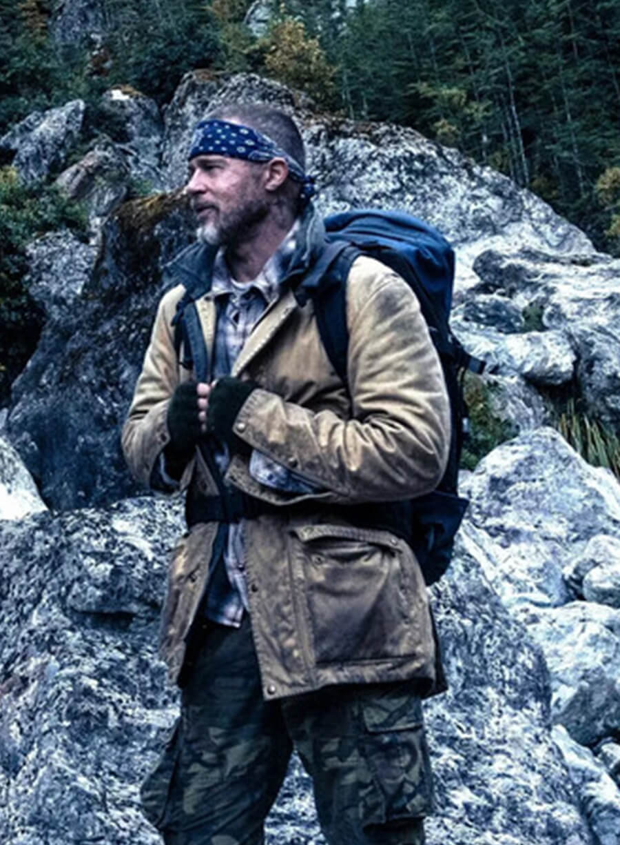 Brad Pitt Heart of the Beast 2026 James Beige Jacket