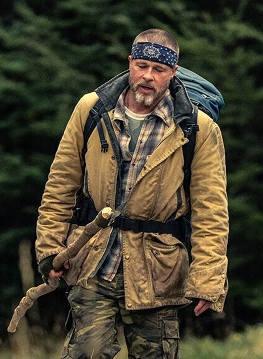 Brad Pitt Heart of the Beast 2026 James Beige Jacket
