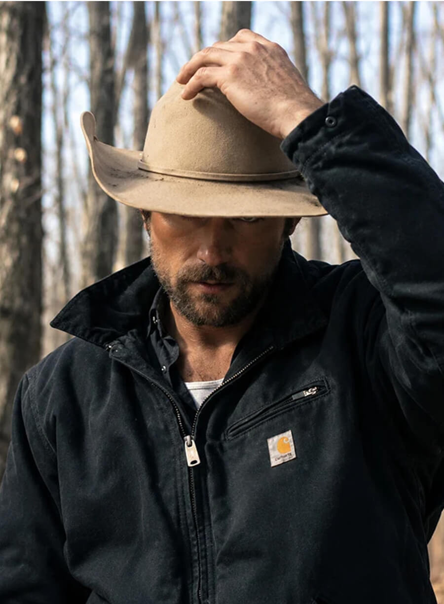 Brandon Sklenar The Rescue 2027 Blue Cotton Jacket