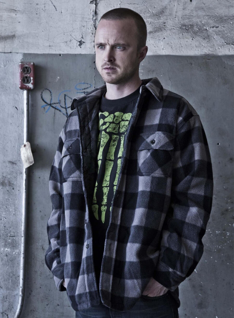 Breaking Bad Jesse Pinkman Wool Plaid Jacket
