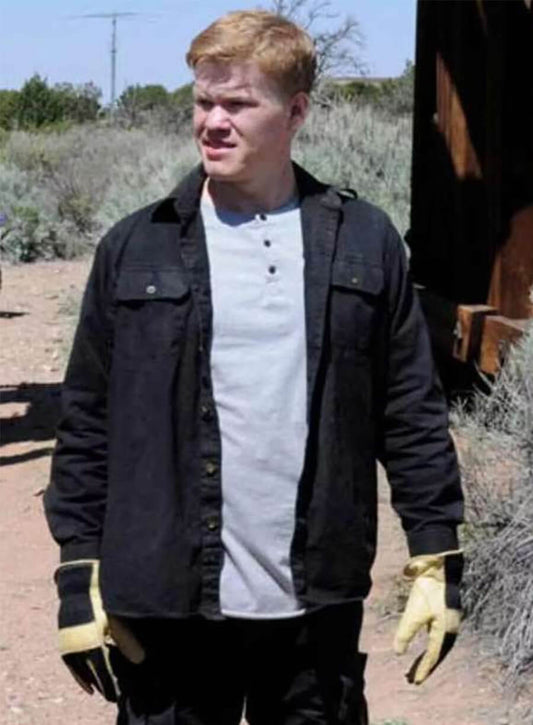Breaking Bad Jesse Plemons Todd  Black Cotton Jacket