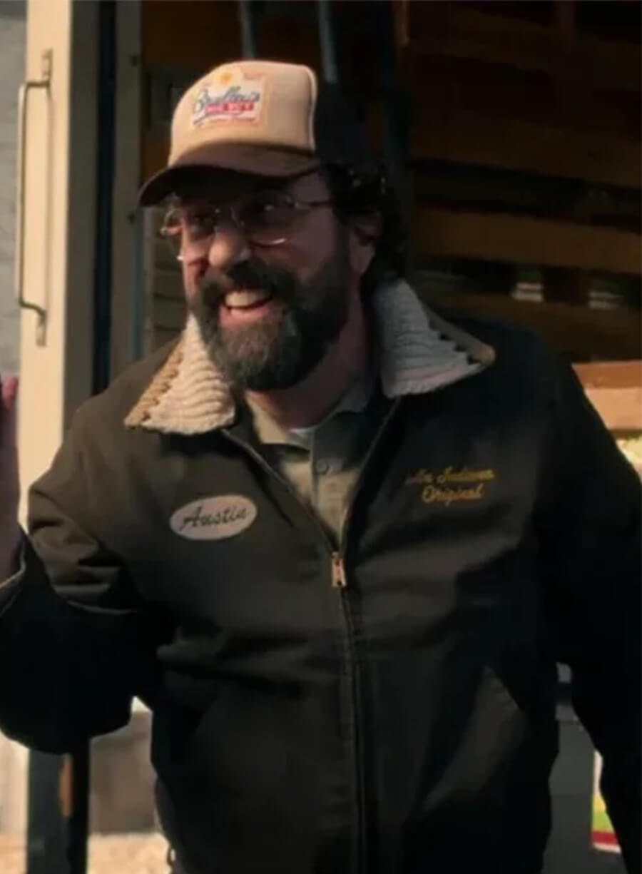 Brett Gelman Stranger Things S05 Murray Bauman Brown Jacket