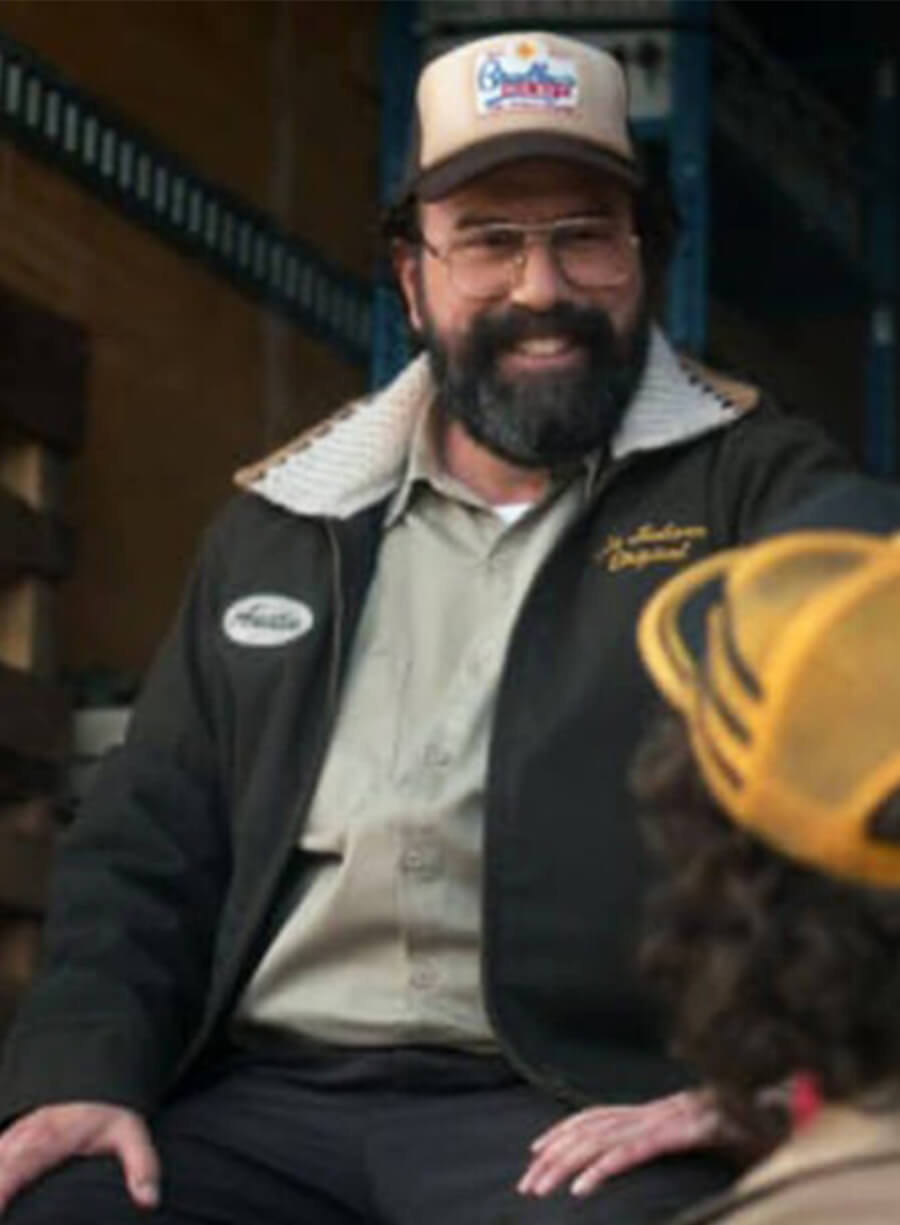 Brett Gelman Stranger Things S05 Murray Bauman Brown Jacket