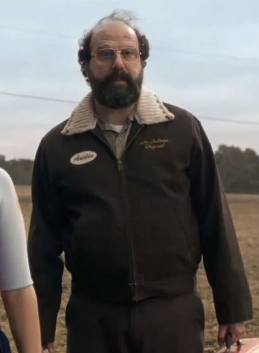 Brett Gelman Stranger Things S05 Murray Bauman Brown Jacket