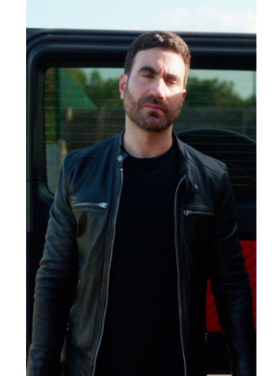 Brett Goldstein Ted Lasso S04 Roy Kent Leather Jacket