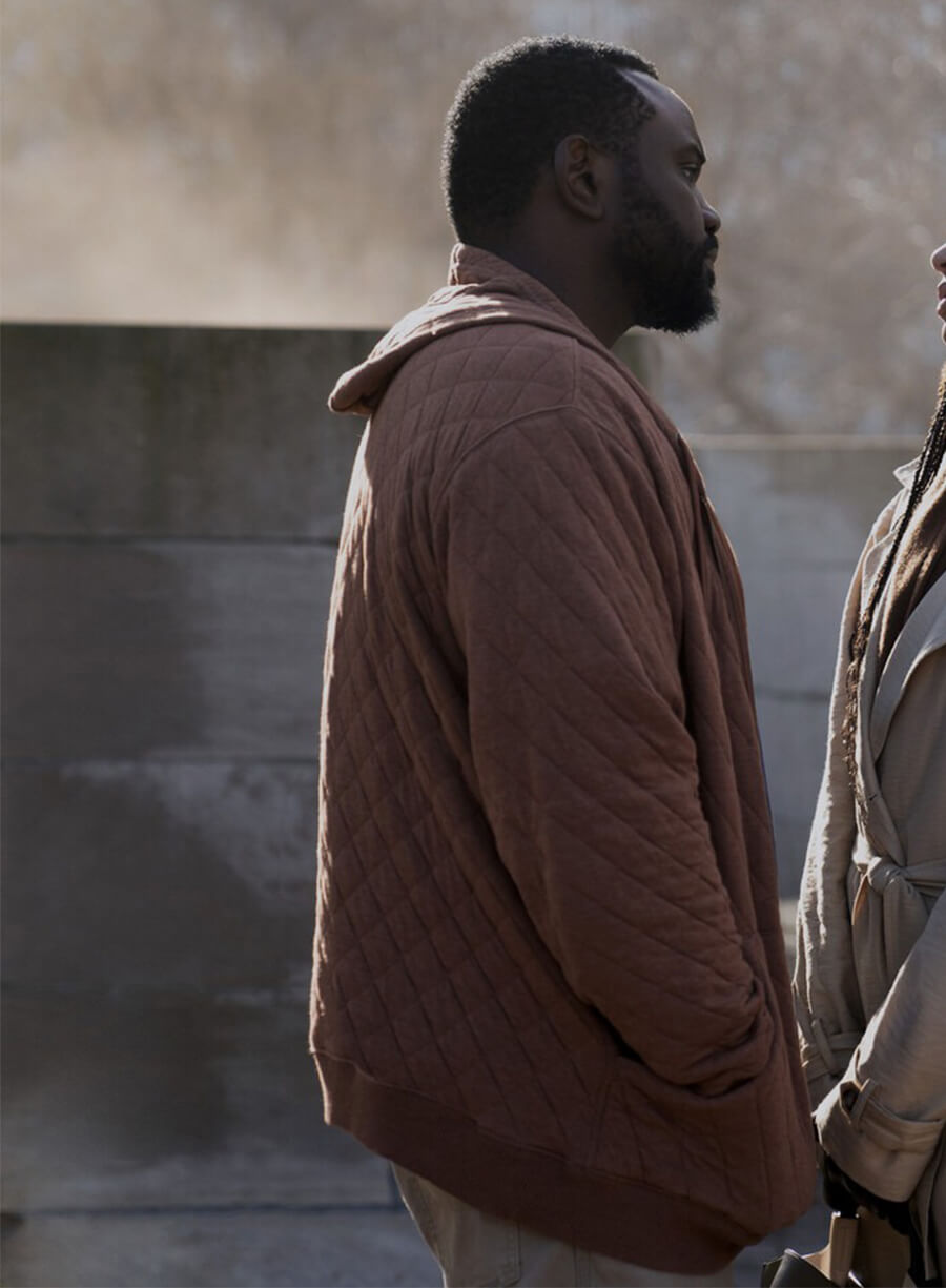 Brian Tyree Henry Dope Thief Ray Quilted Jacket