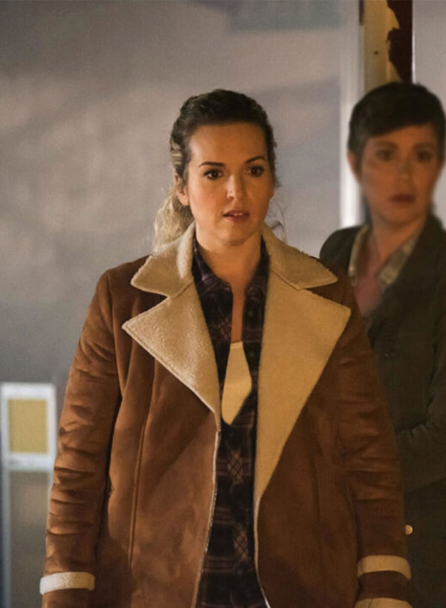 Briana Buckmaster Supernatural Brown Jacket